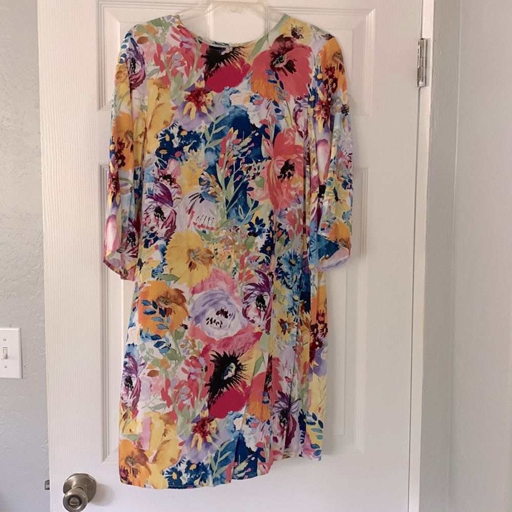 Floral Sheeth Dress